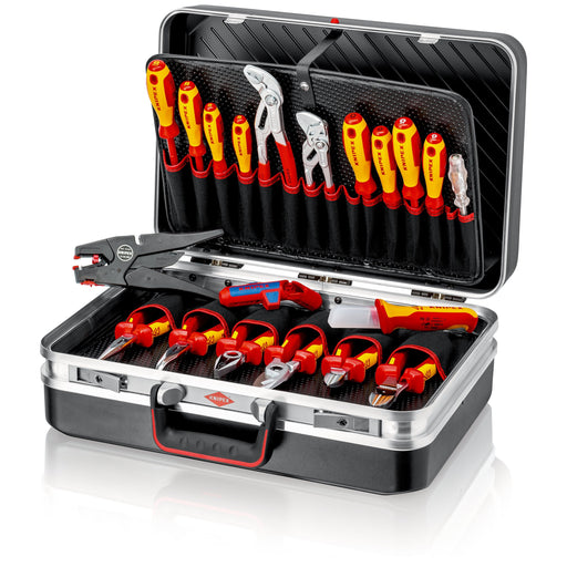 Knipex - Werkzeugset Werkzeugkoffer 00 21 20 Elektro, 20-teilig