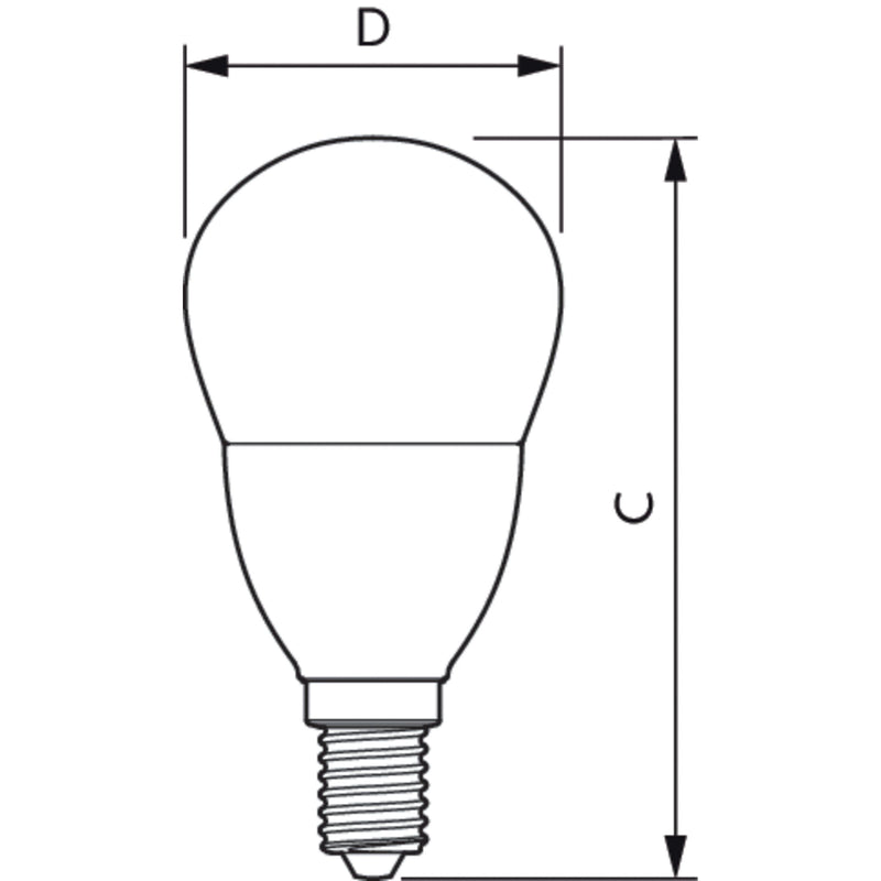 Philips Lighting - LED-Lampe/Multi-LED LED-Tropfenlampe E14 CorePro lu #31304000 matt