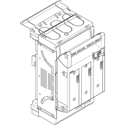 ABN - NH-Sicherungsunterteil NH-Trenner XTR609 Gr.00 m.Univ.Anschl
