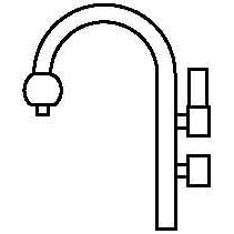 Siteco - Zubehör/Ersatzteile für Lichtmast Glockenbogen 5NY15711XA08 DB702S
