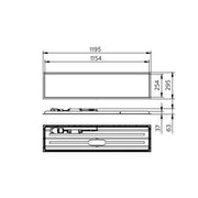 Philips Lighting - Decken-/Wandleuchte LED-Panel RC132V G6 #73517099 4000K, DALI