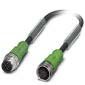Phoenix Contact - Konfektioniertes Sensor-Aktor-Kabel Sensor-/Aktor-Kabel SAC-4P-M12M #1504615 4-pol.RAL7021 4m