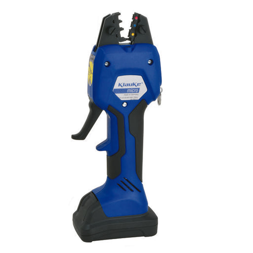 Klauke - Presswerkzeug Kabelschuhe/Verbinder, Aderendhülsen, Schirmanschluss Crimpzange MICRO elektrom. EK50ML 0,14-50qmm+Akku