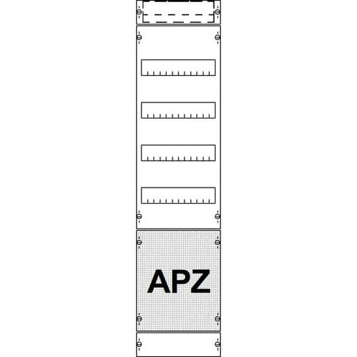 Striebel&John - Verteilerfeld für Installationsverteiler Verteilerfeld 1V30A2B BH3 1FB+APZ