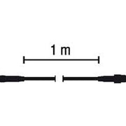 Scharnberger+Hasenbein - Netzanschlussleitung Verlängerungskabel 58150 1m schwarz Quick Fix