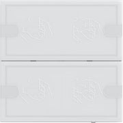 Gira - Bussystem-Tastsensor KNX Tastsensor 4 5002003 Komfort 2f TS4 ws