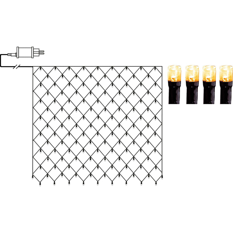 Star Trading - Festbeleuchtung LED-Lichternetz 594-22-1 3x3 m