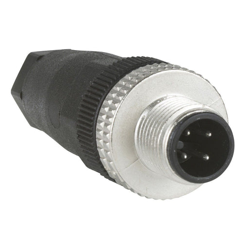 Telemechanique Sensors - Rundsteckverbinder, feldkonfektionierbar (Industriesteckverbinder) Stecker XZCC12MDM40B M12 gerade