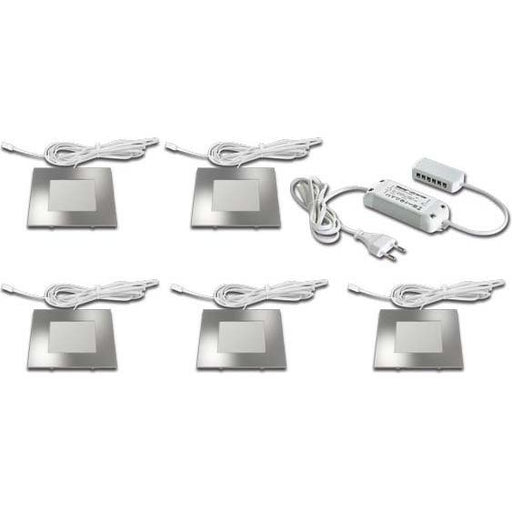 Hera - Downlight/Strahler/Flutlicht 5er-Set LED-Einbauleuchte 61056458002 ww eds Tr.24/30W