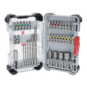 Bosch - Werkzeugset Extra Hard Schrauberbit- 2607017724VE(35) und CYL-3 Bohrer-Set − 6 Packung