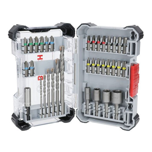Bosch - Werkzeugset Extra Hard Schrauberbit- 2607017724VE(35) und CYL-3 Bohrer-Set − 6 Packung