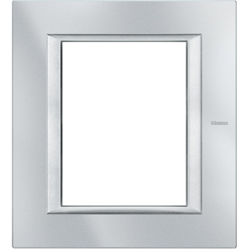 Legrand (BT) - Abdeckrahmen Axolute Rahmen 3+3Modul HA4826HC alu grau