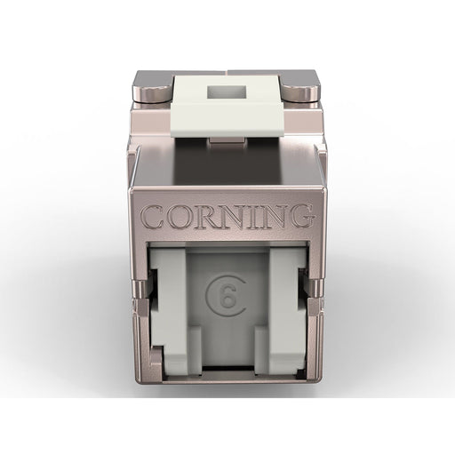 Corning - Modularer Steckverbinder RJ45 Keystone KAXESM-00101-C001-B6 Kat. 6, BP6 − 6 Stück