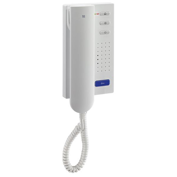 TCS Tür Control - Innenstation für Türkommunikation Audio Türtelefon ISH3030-0140 4Tasten AP weiss − 1 Stück