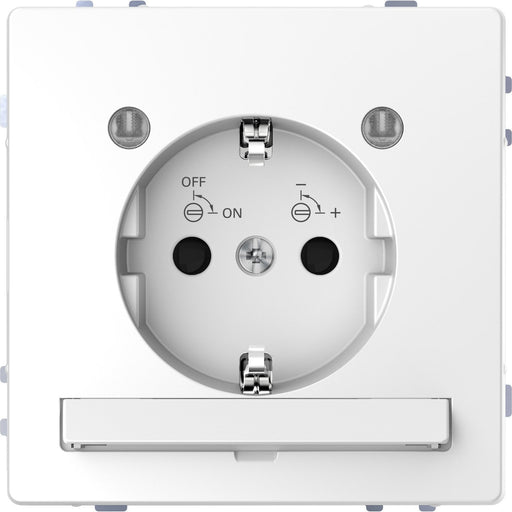 Merten - Steckdose SCHUKO-Steckdose lotosws MEG2304-6035 m.Lichtauslass