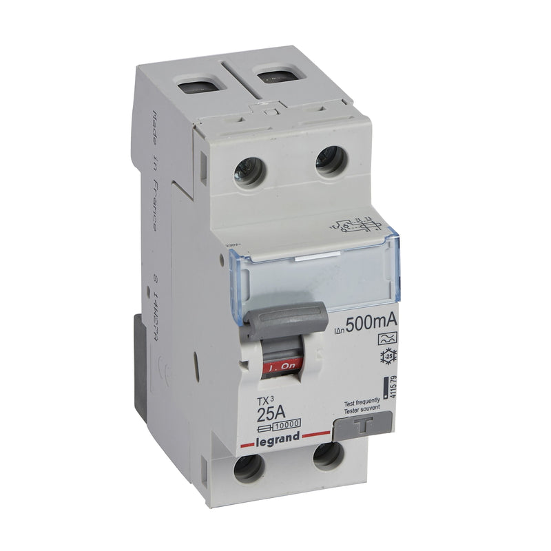 Legrand - Fehlerstrom-Schutzschalter Legrand 411579 25A 2P 500mA