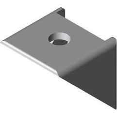 Item - Verbinder für Stiel/Profilschiene Winkel 0.0.425.03 weißaluminium