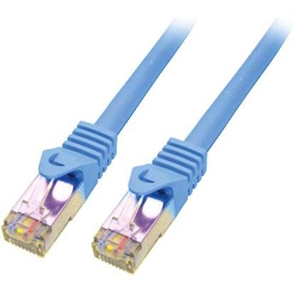 E+P Elektrik - Patchkabel Kupfer Patchkabel Cat.7 CC 242/10 BLAU 10m