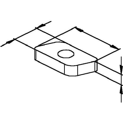 Niedax - Gleitmutter GSM 406 E3