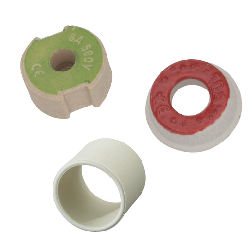 Mersen - D-Ring-Passeinsatz D-Ring-Paßeinsatz 01652.006000 D II 6A grün − 25 Stück