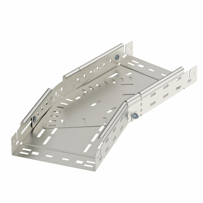 OBO Bettermann - Bogen für Kabelrinne Bogen variabel RBMV 640 A2 m. Schnellverbindung