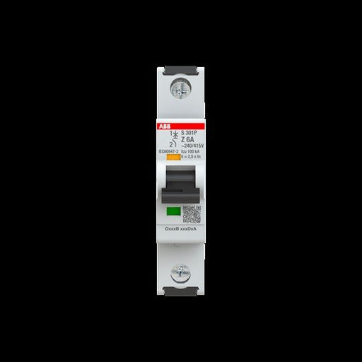 ABB Stotz S&J - Leitungsschutzschalter Sicherungsautomat S301P-Z6 25kA, 6A, 1P