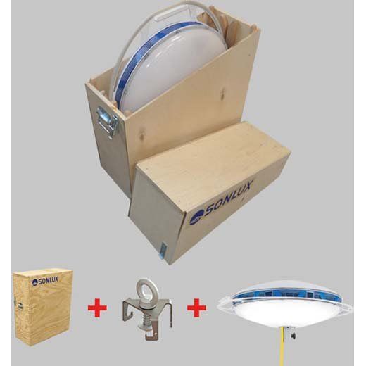 Sonlux - Baustellenleuchte LED-Arbeitsleuchte-Set 80P02006-0006S1 230V IP65 CEE6h Set1