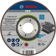 Bosch - Trenn-/Schleifscheibe PRO Semi-Flexible 2608602217 Schleifscheibe 115 x − 10 Stück