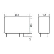 WAGO - Schaltrelais Elementarrelais 788-946 AC 24V,2Wechsler − 8 Stück