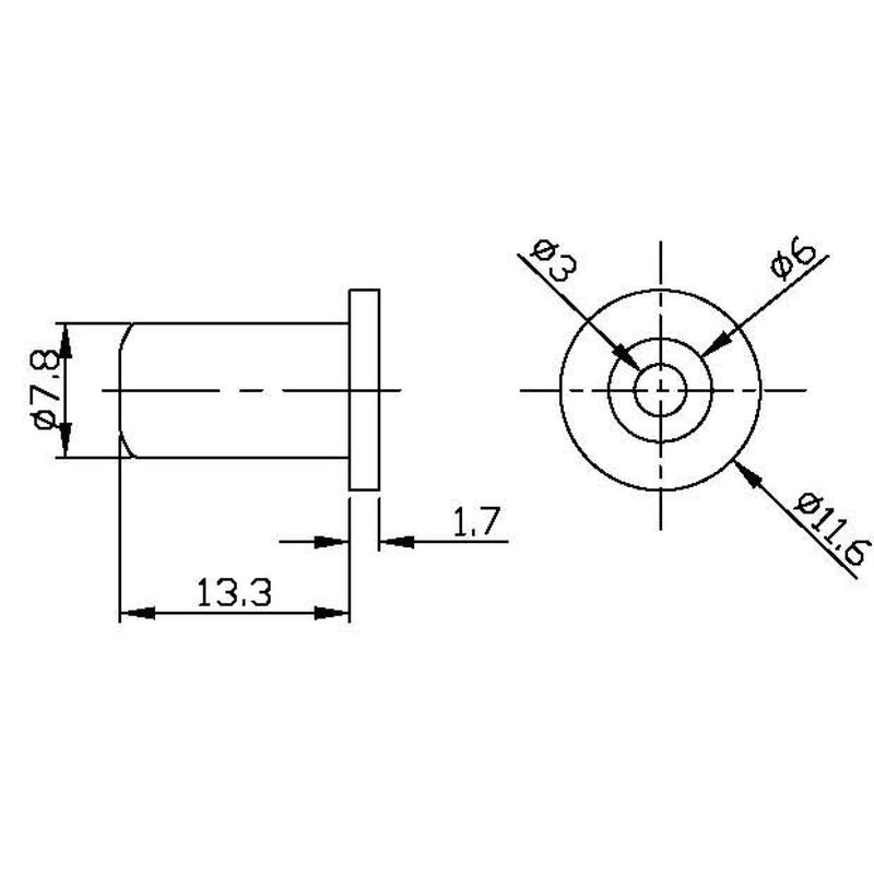 EFB-Elektronik - Knickschutz Knickschutztülle ETUE 2 29509.1 bis 6mm sw klein