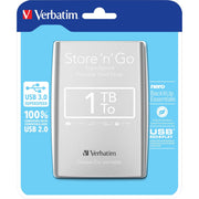 Verbatim - Speichermedium digital Festplatte 1TB USB3.0 53071 Extern,6,35cm(2,5Z)