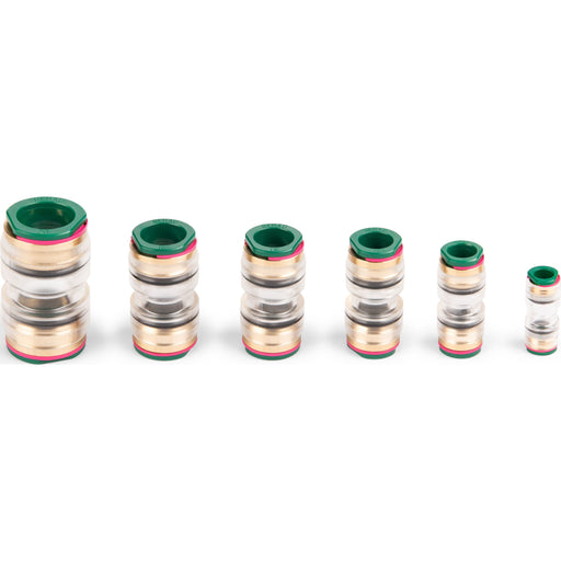 Hexatronic - Kupplung Glasfaserröhre Mikrorohrverbinder NPA40202/16 HexaSpeed 16mm-T − 25 Stück