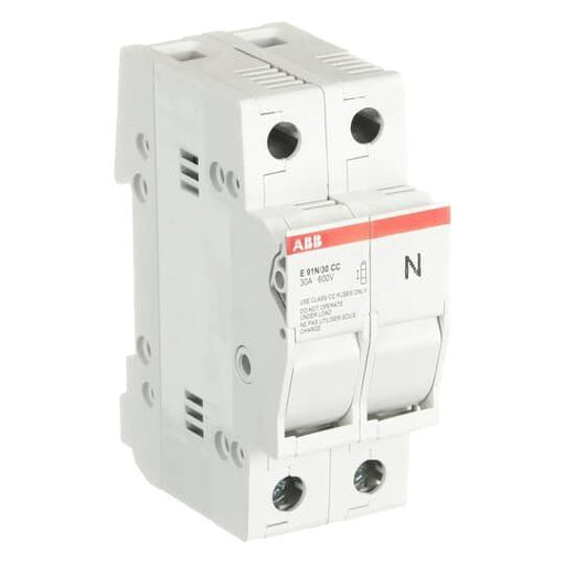 ABB Stotz S&J - Halter für zylindrische Sicherung Sicherungshalter E 91N/30 CC 1P+N, In=30A