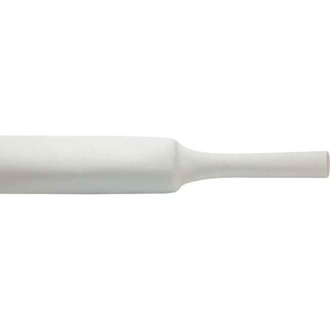 Cellpack - Schrumpfschlauch Warmschrumpfschlauch SR1F3/24-8/weiß/ 50m dünnw. 3:1 o.Kleber − 50 Meter