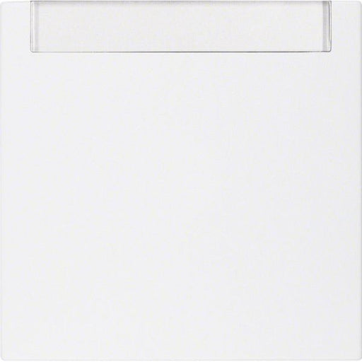 Berker - Abdeckung/Bedienelement für Installationsschalterprogramme Wippe pws 16261909 + Beschriftungsfeld