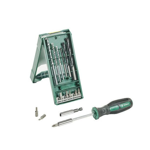 Bosch - Werkzeugset 15-tlg. Mini-X-Line Mixed 2607017654 Set + Handschrauber