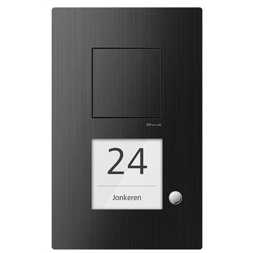 TCS Tür Control - Türstation für Türkommunikation Audio Außenstation sw CAE1001-0156 1Taste 1reihCAE1001