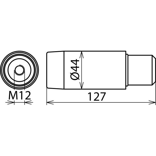 DEHN - Zubehör/Ersatzteile für Sicherheitsgeräte E-Feldsensor EFS L 127 L 127mm