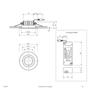 EVN Lichttechnik - Downlight/Strahler/Flutlicht LED Downlight schwenkbar P65081340 dimmbar, IP65
