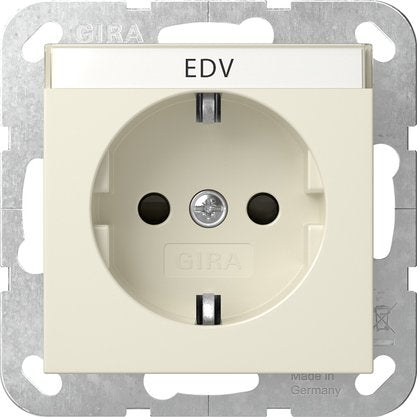 Gira - Steckdose BSF 446201 Cremeweiß