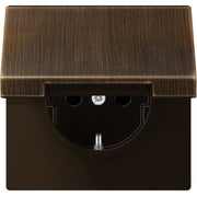 Jung - Steckdose SCHUKO-Steckdose 16A 250V ME 1520 KIKL AT Klappdeckel