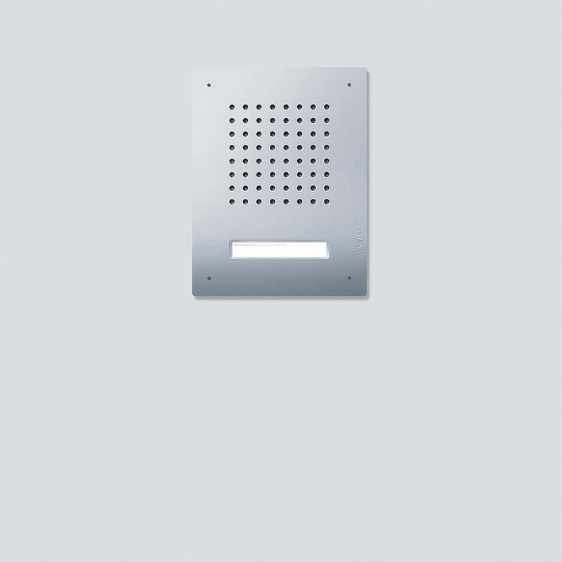Siedle&Söhne - Türstation für Türkommunikation Audio-Türstation Classic F CL A 01 B-0 1RT, eds gebürstet