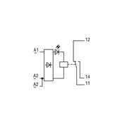 WAGO - Schaltrelais Relaismodul 288-508 AC 230 V,1W, grau