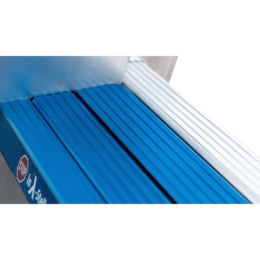 ILLER-LEITER - Stufenleiter Mehrzweckleiter Ergo Plus 6308-7 3-tlg, 3x8 Stufen