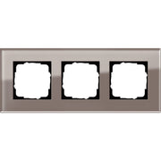 Gira - Abdeckrahmen 3fach Esprit 0213122 Glas Umbra