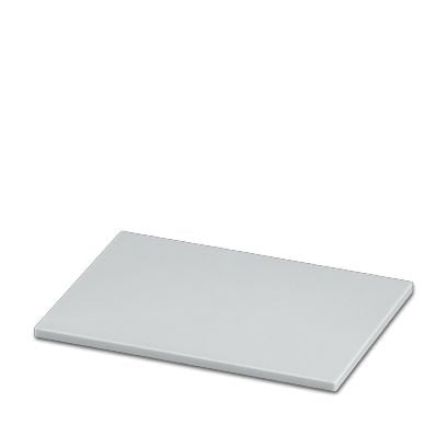 Phoenix Contact - Elektronik-Leergehäuse Abdeckung BC 53,6 PLATE GY7035 − 50 Stück