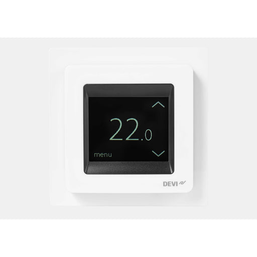 Danfoss - Raumthermostat/Uhrenthermostat Uhrenthermostat DEVIreg Touch rws Touch-Display, 16A
