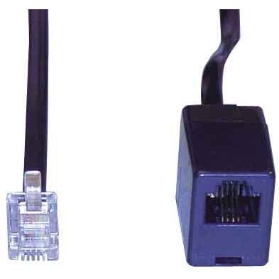 E+P Elektrik - Patchkabel Kupfer Telefon-Anschlusskabel T 19 6m