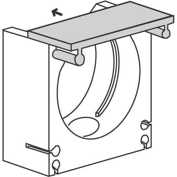 Reiku - Rohrschelle Deckel gr PADSG-17 f.Systemhalter − 50 Stück