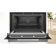 Bosch - Mikrowellengerät Kompaktbackofen CMG7761B1 Serie8,HomeConnect